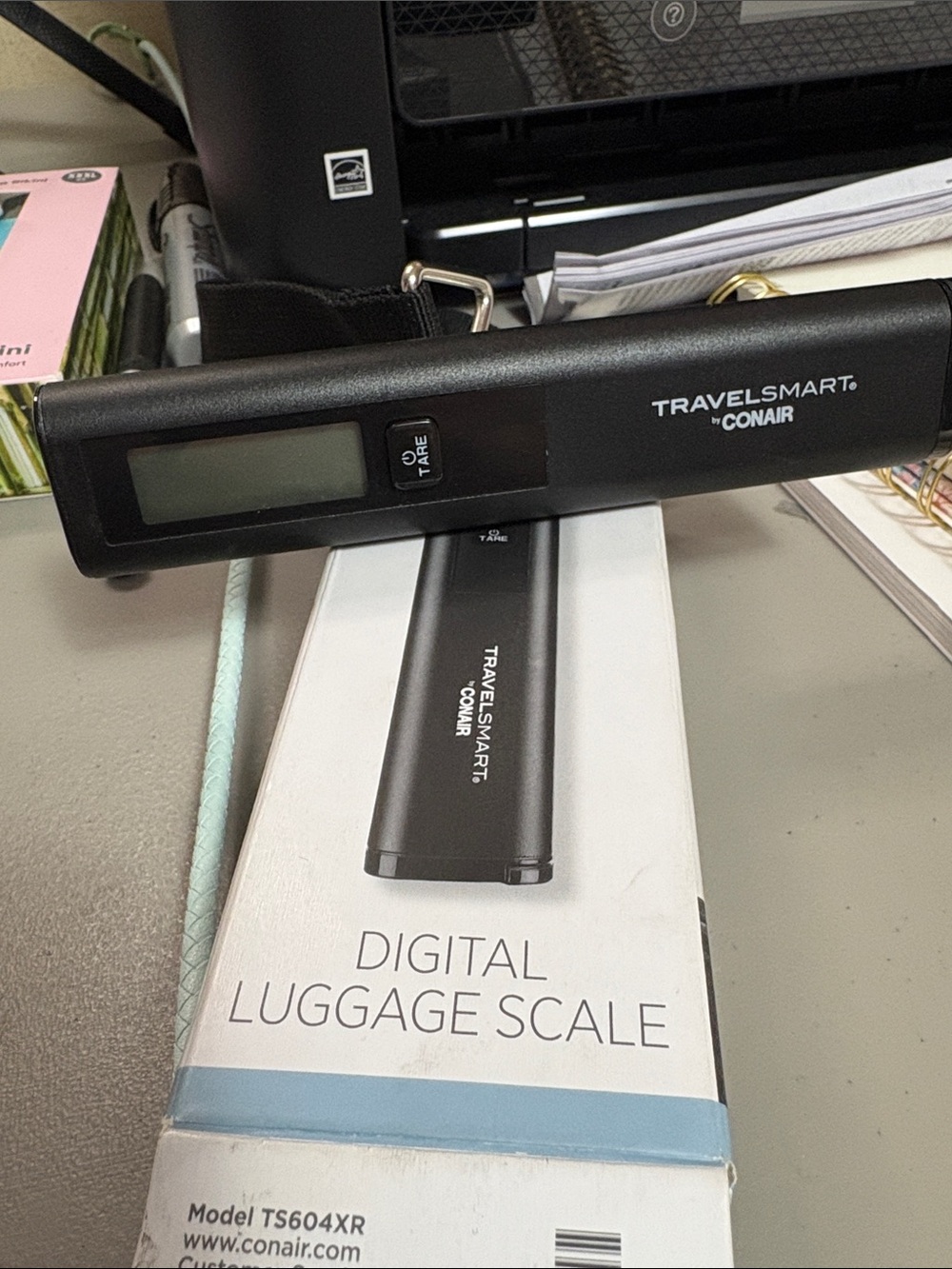 Conair TravelSmart Digital Luggage Scale - Black